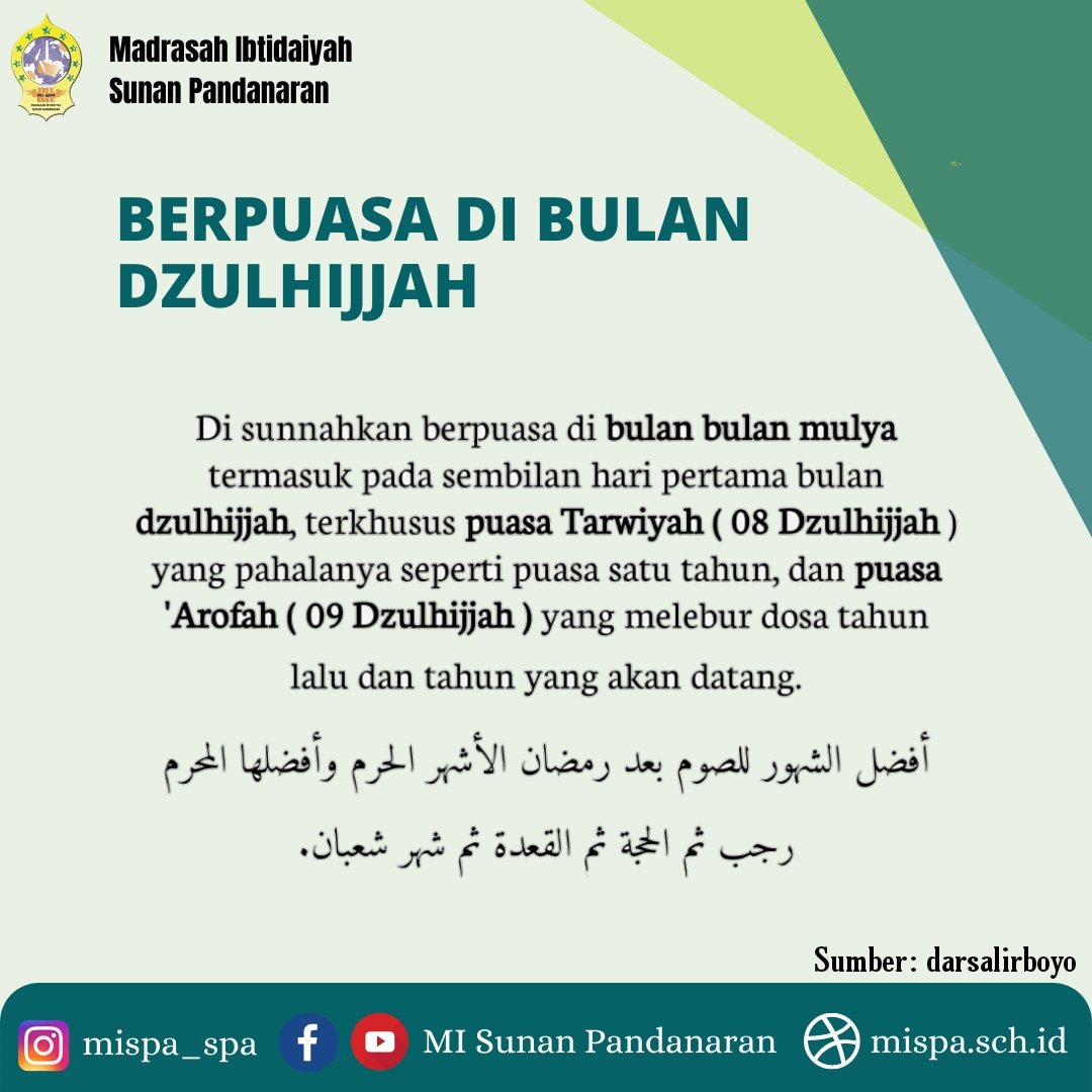 Berpuasa di bulan dzulhijjah
